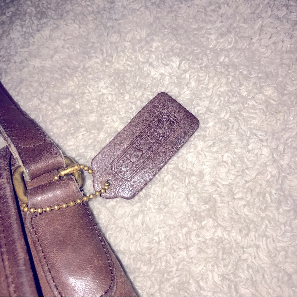 COPY - Authentic coach leather cross shoulder handbag